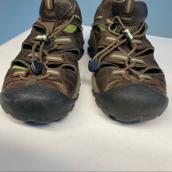 KEEN Sz 9 Arroyo II Superfeet Waterproof Leather Removable Insoles Sandals - Picture 3 of 12